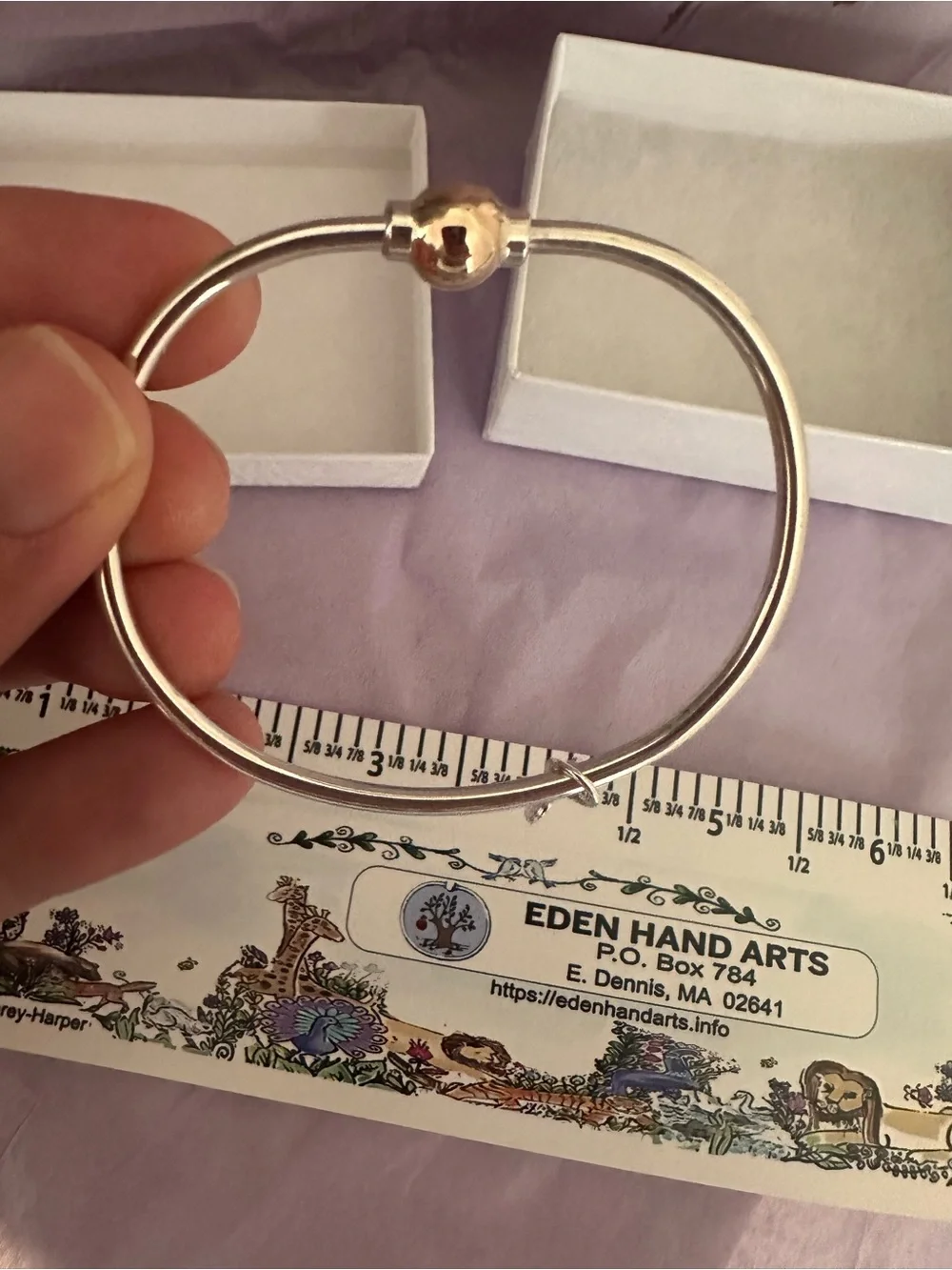 Eden Hand Arts sleek sterling